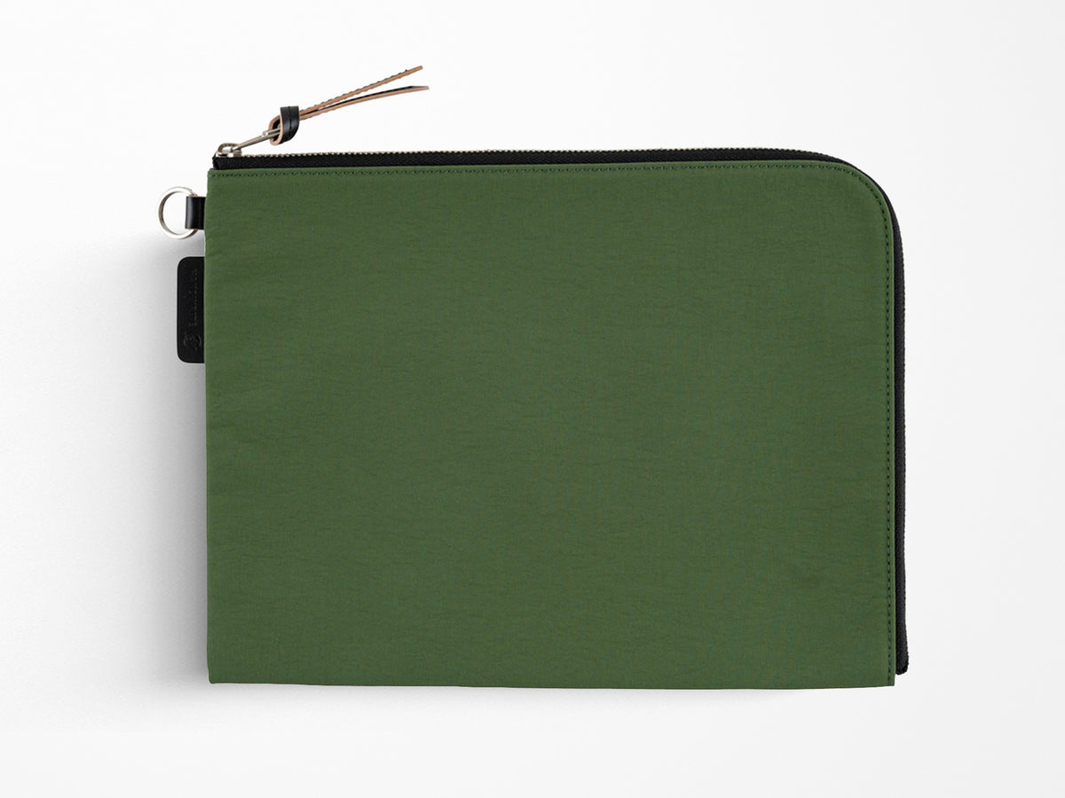 Tragen Flat Pouch - A5 Green