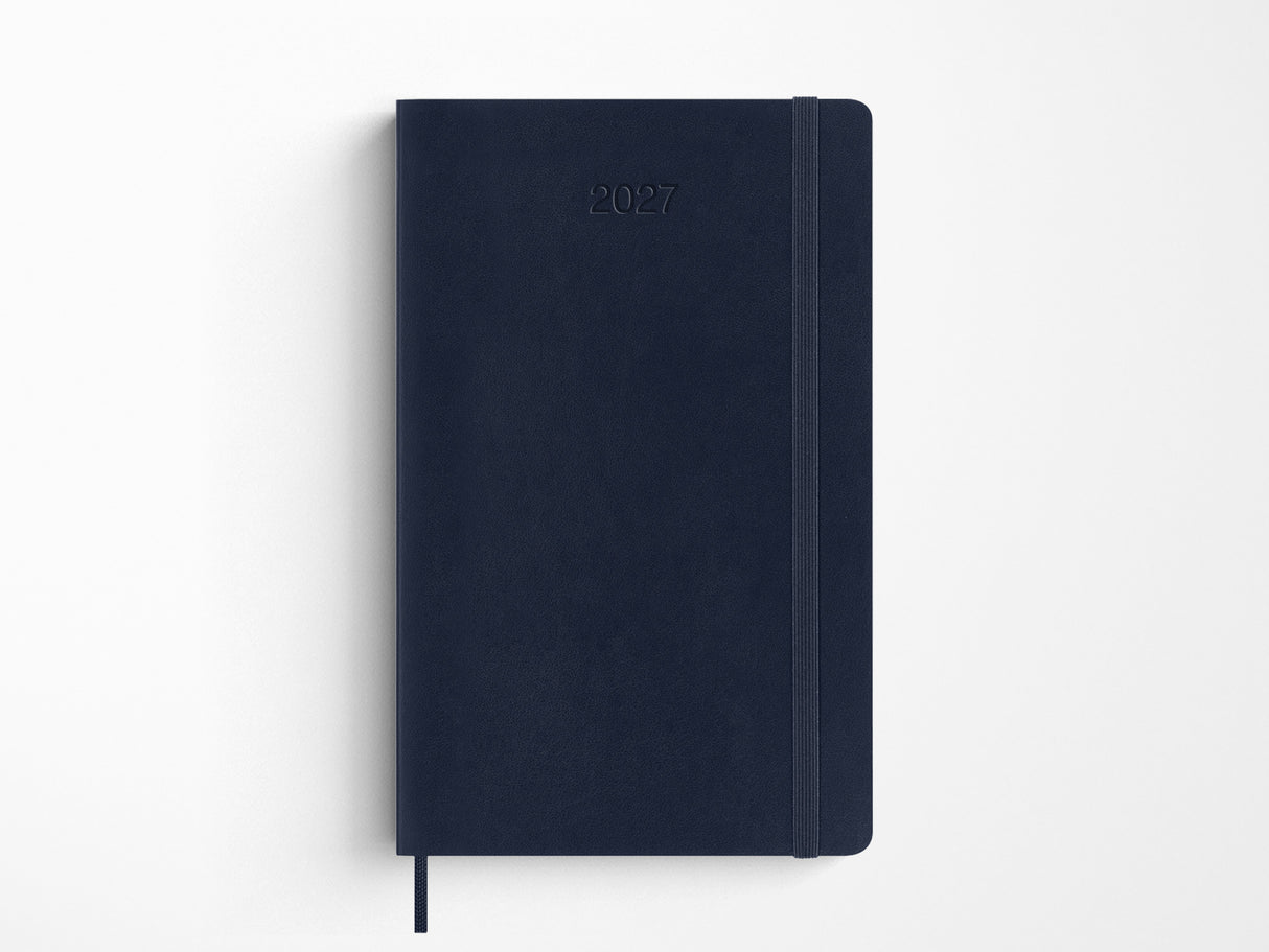 Moleskine 2027 Weekly Planner - Sapphire Blue Soft Cover