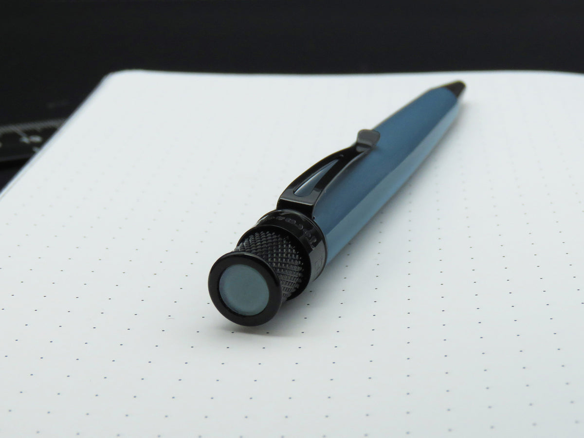 Retro 51 Tornado Rollerball Pen - Stealth Lacquer Slate Blue
