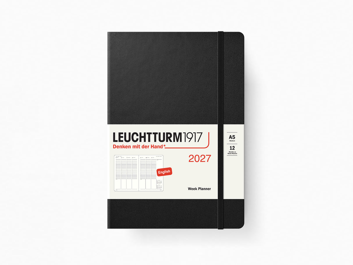 2027 Leuchtturm 1917 Daily Planner - BLACK