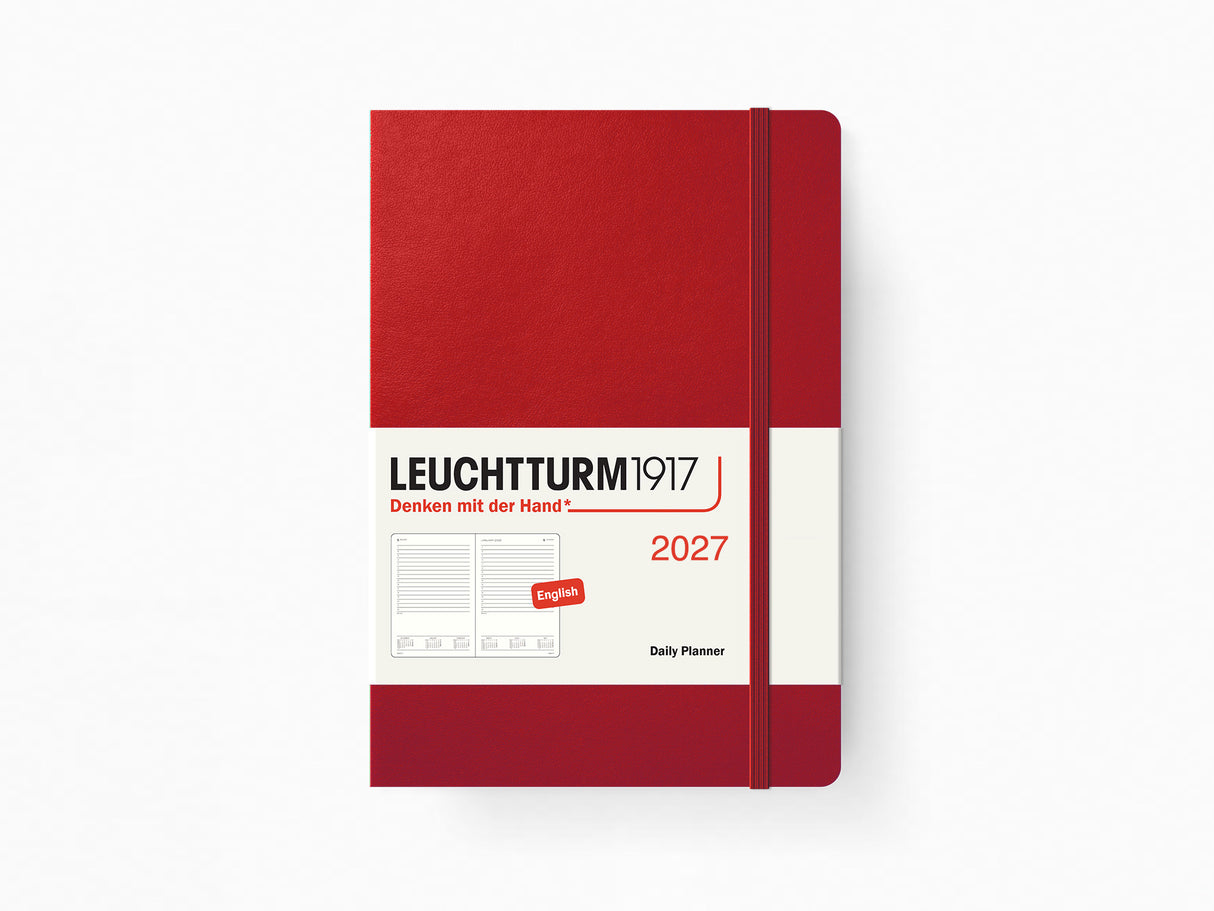2027 Leuchtturm 1917 Daily Planner - CHERRY