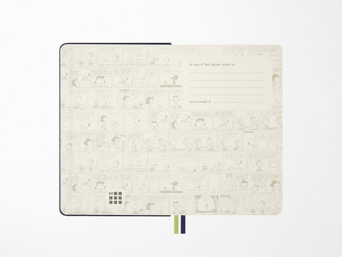 Moleskine x Peanuts Limited Edition Black Pocket Ruled Notebook