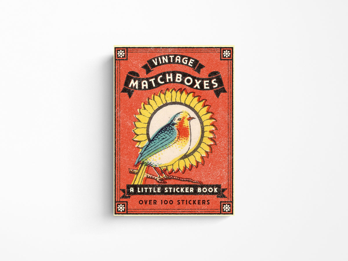 Vintage Matchboxes A Little Sticker Book