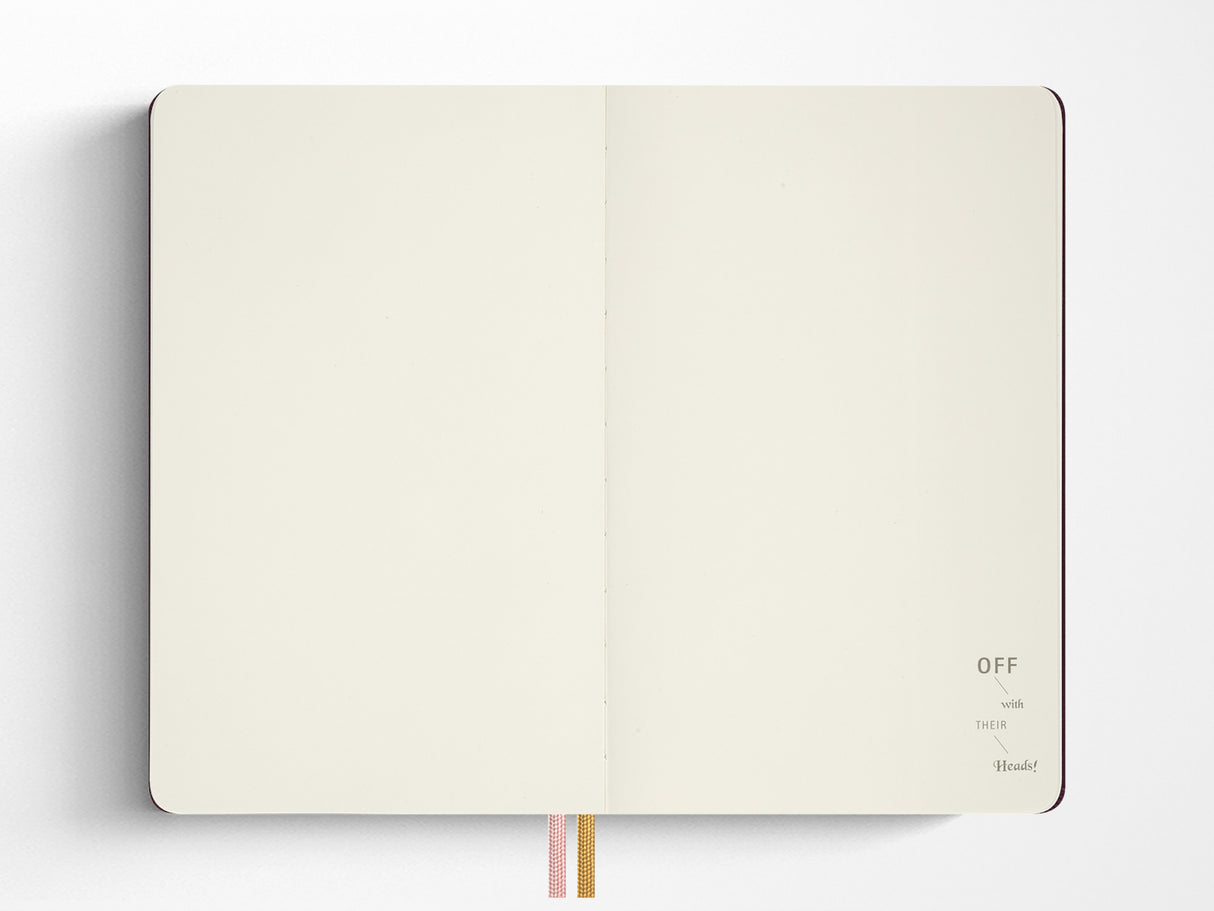 Alice's Adventures in Wonderland Notebook - Queen of Hearts
