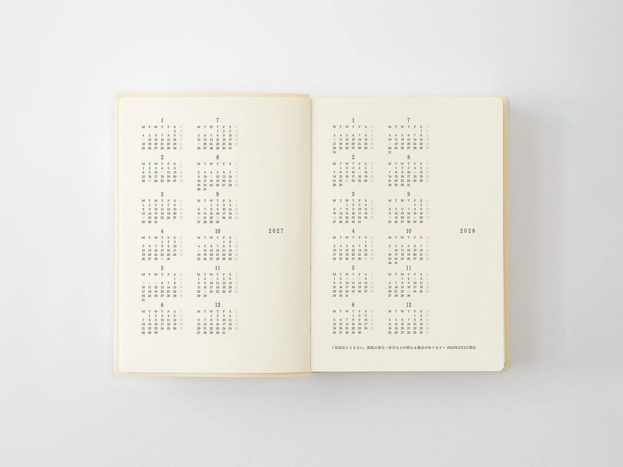 MD Notebook Diary 1 Day 1 Page 2027 - A6