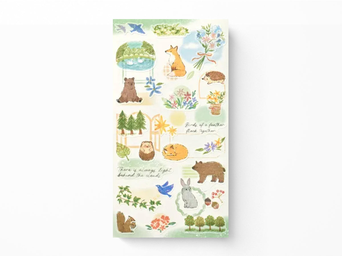Deco Time: Forest Animals Sticker Sheet