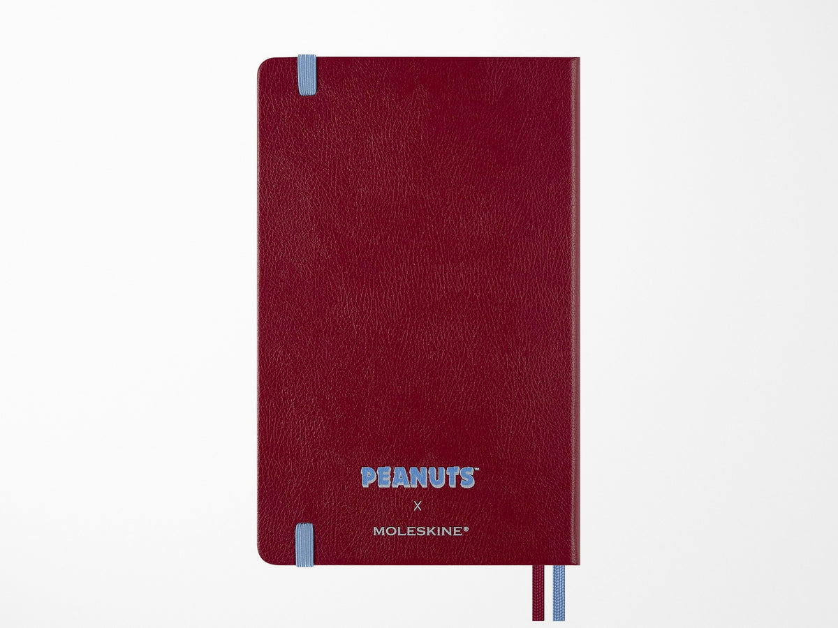 Moleskine x Peanuts Limited Edition Large Red Plain Page Notebook