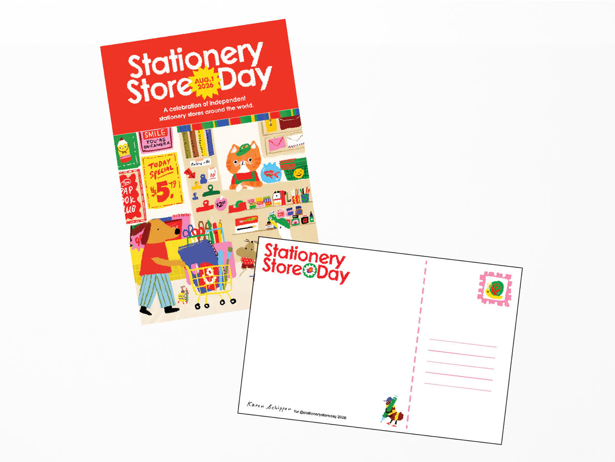 Stationery Store Day 2026 Postcard