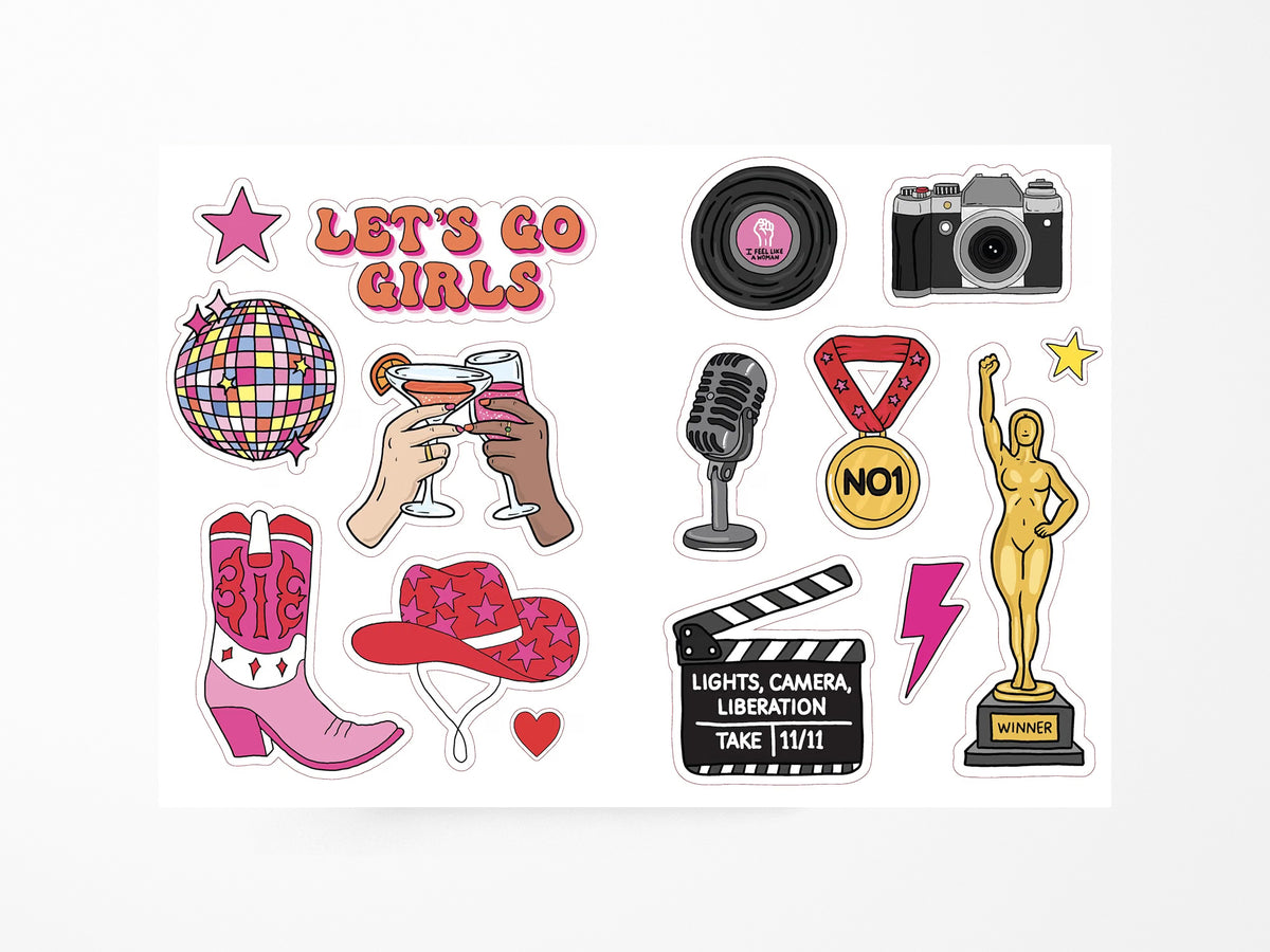 Stickers Against The Patriarchy