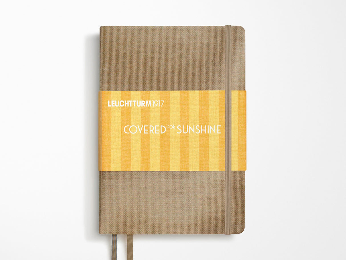 Leuchtturm 1917 A5 Notebook - Covered For Sunshine