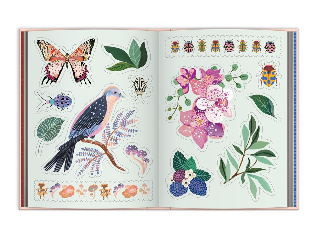 Art of the Forest Sticker Book