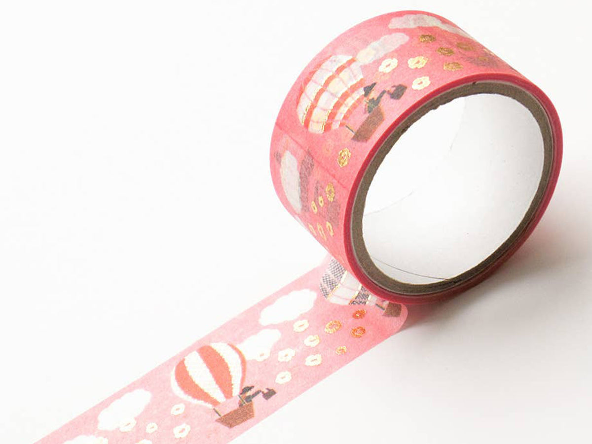Balloon Journey Gold Foil Washi Tape