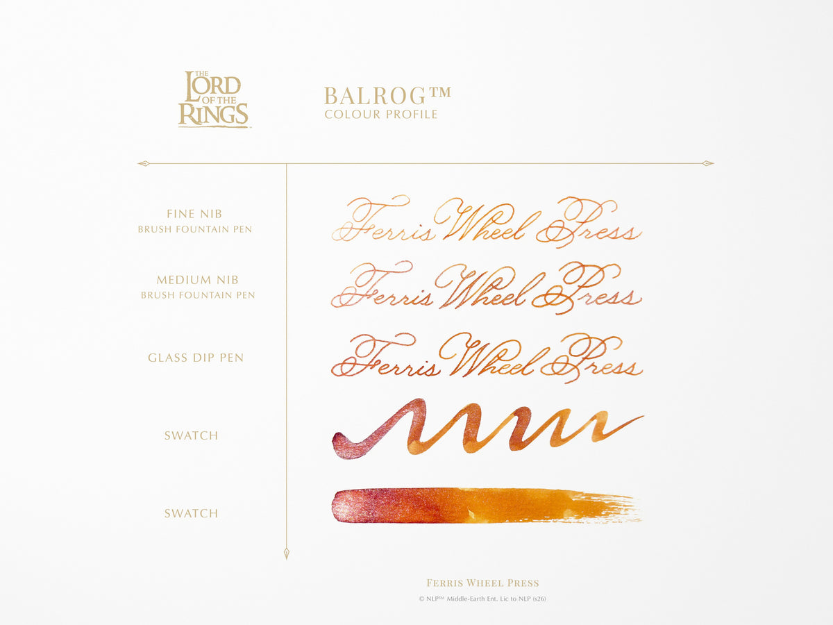 Balrog Signature Ink