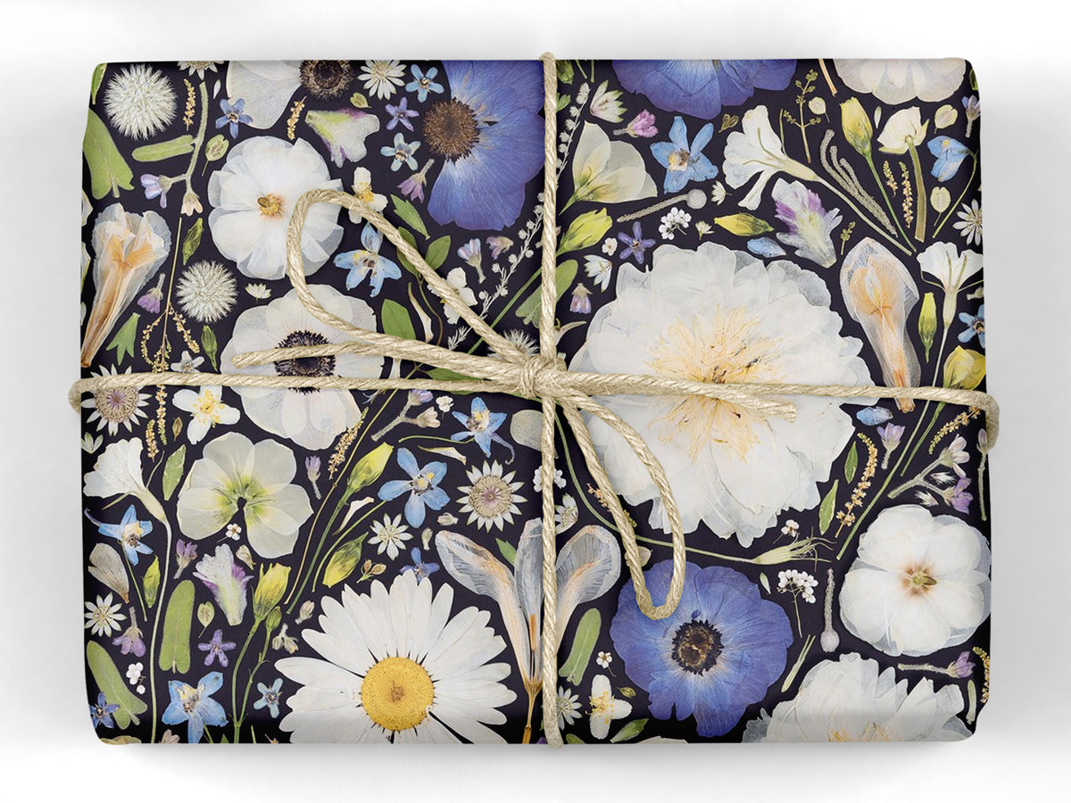Beautiful Blooms Wrapping Paper Book