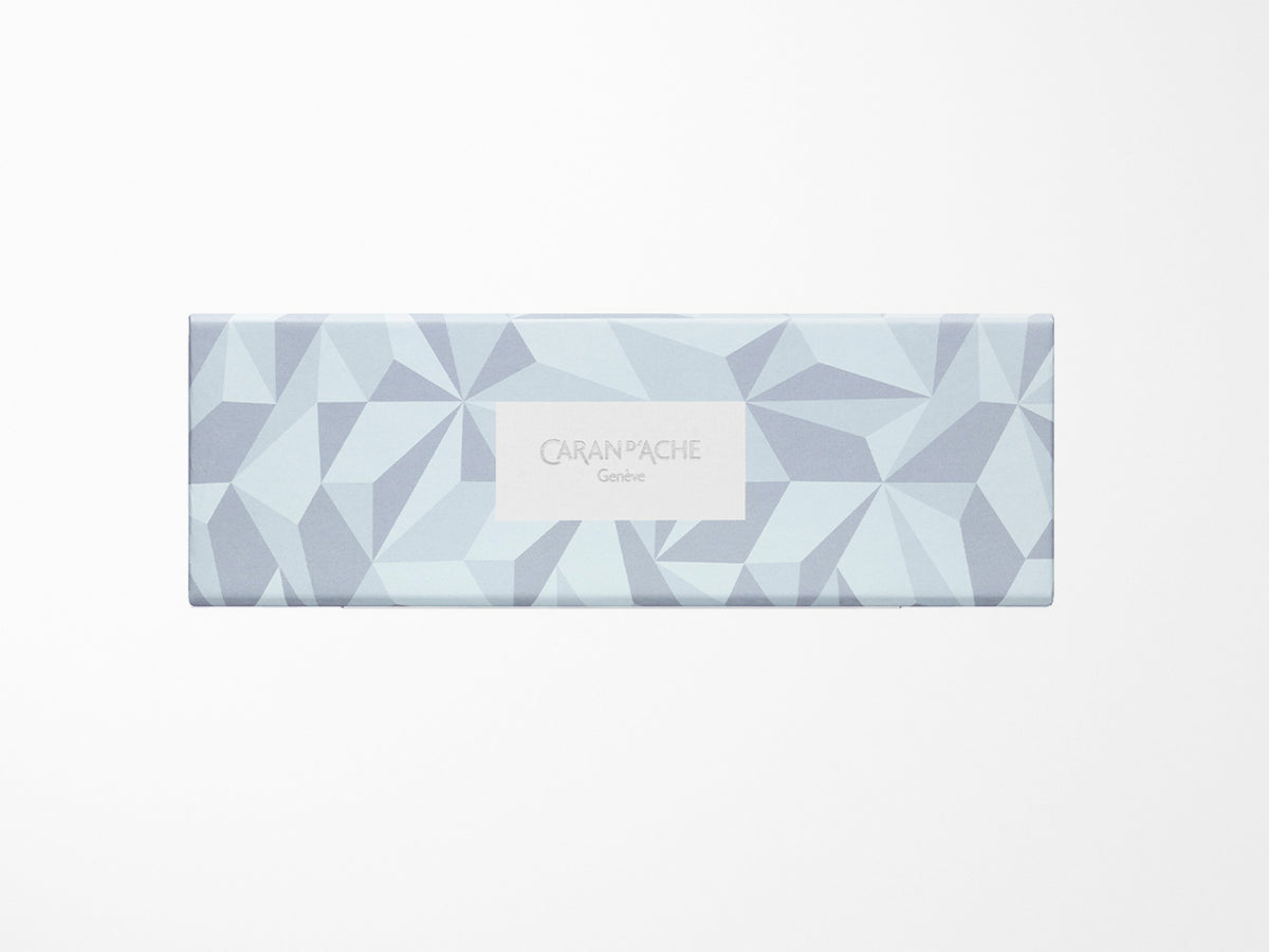Caran D'Ache 9 Pencil Set + 1 Brush ALPINE FROST – Special Edition