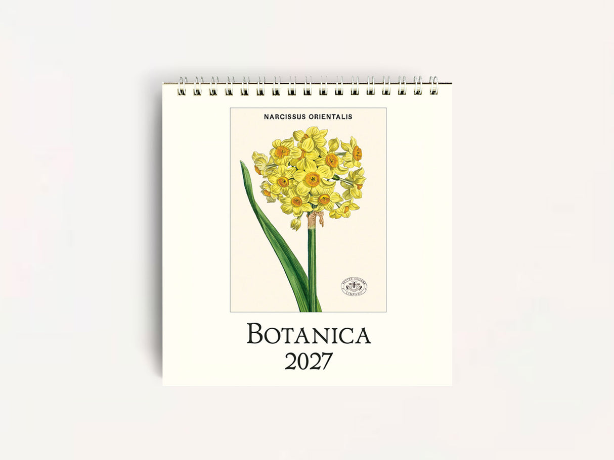 Cavallini 2027 DESK Calendar - Botanica