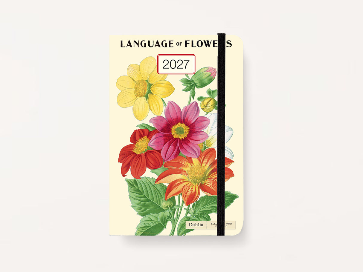Cavallini 2027 WEEKLY PLANNER - Language of Flowers