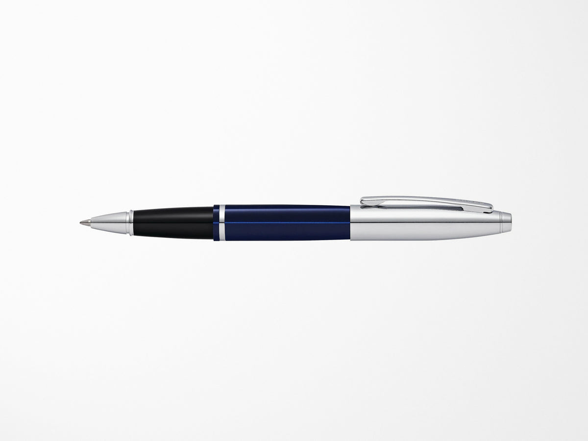 Cross Calais Pen - Chrome & Blue Lacquer