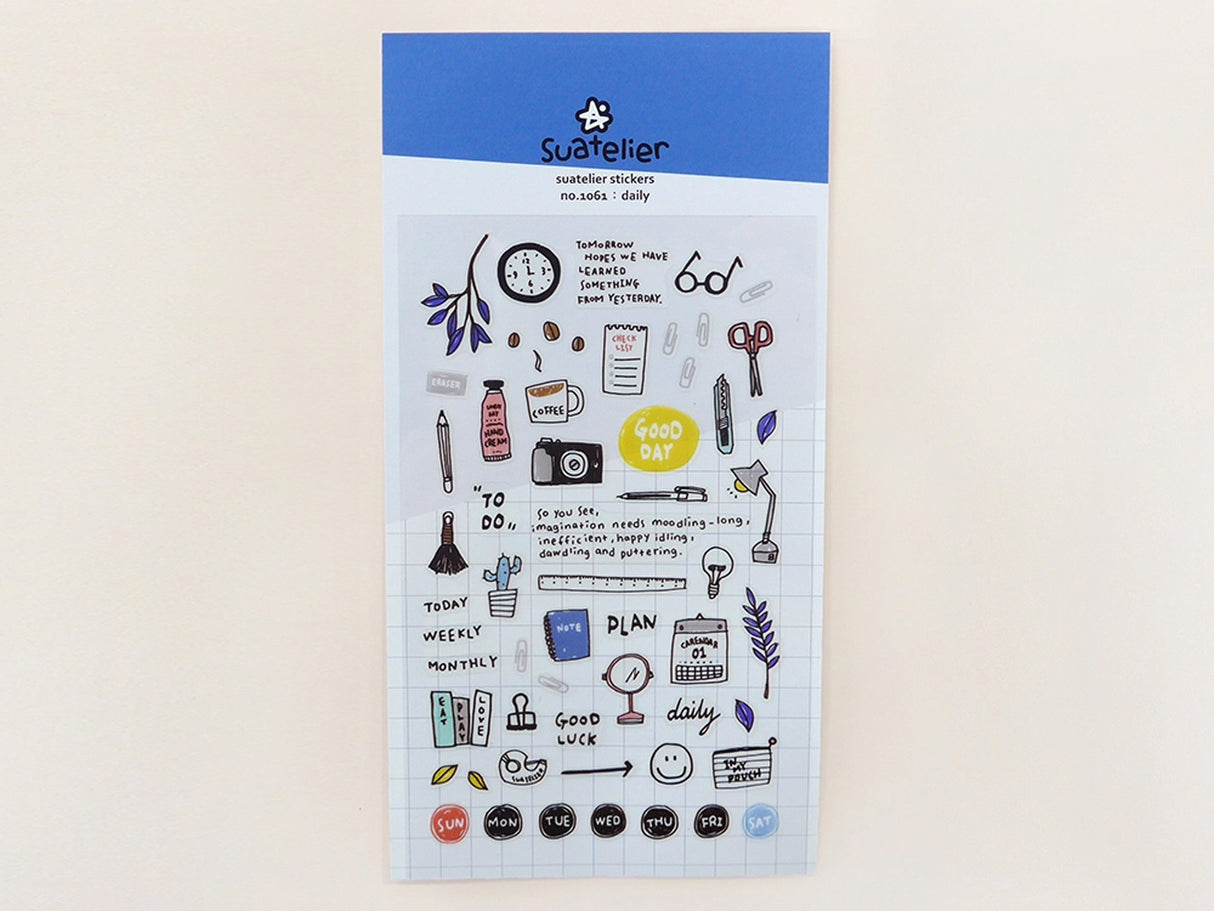 Daily Deco Sticker Sheet 1061