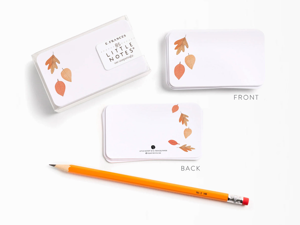 E. Frances Little Notes® - Falling Leaves