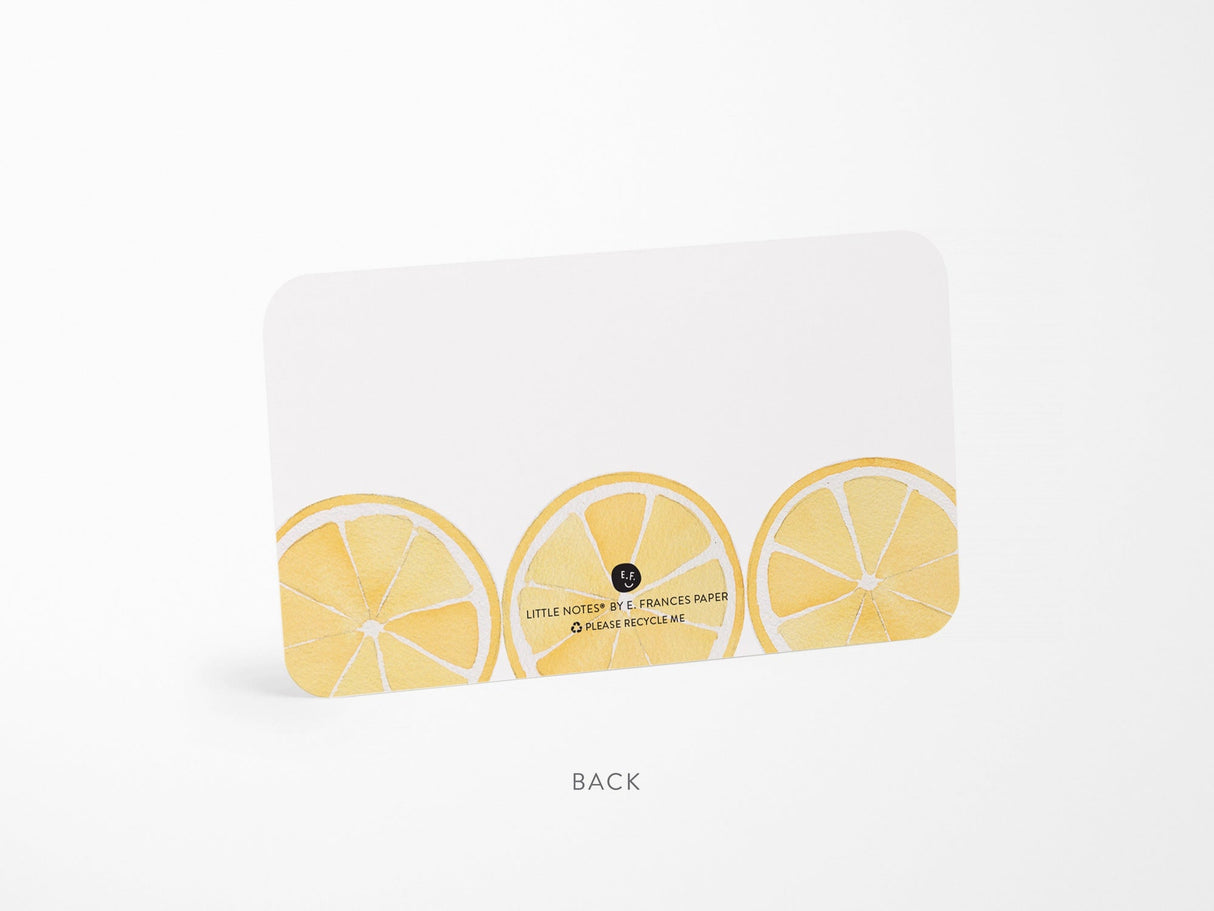 E. Frances Little Notes® - Lemon New 55 Count