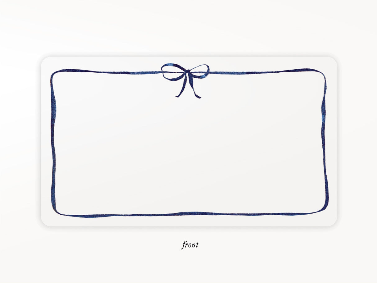 E. Frances Little Notes® - Navy Bow New 55 Count