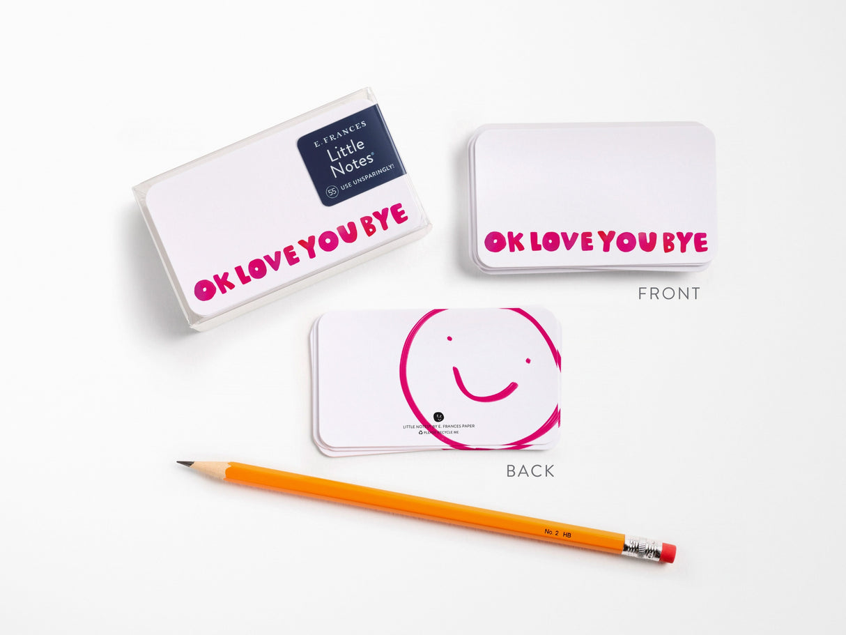 E. Frances Little Notes® - Okloveyoubye New 55 Count