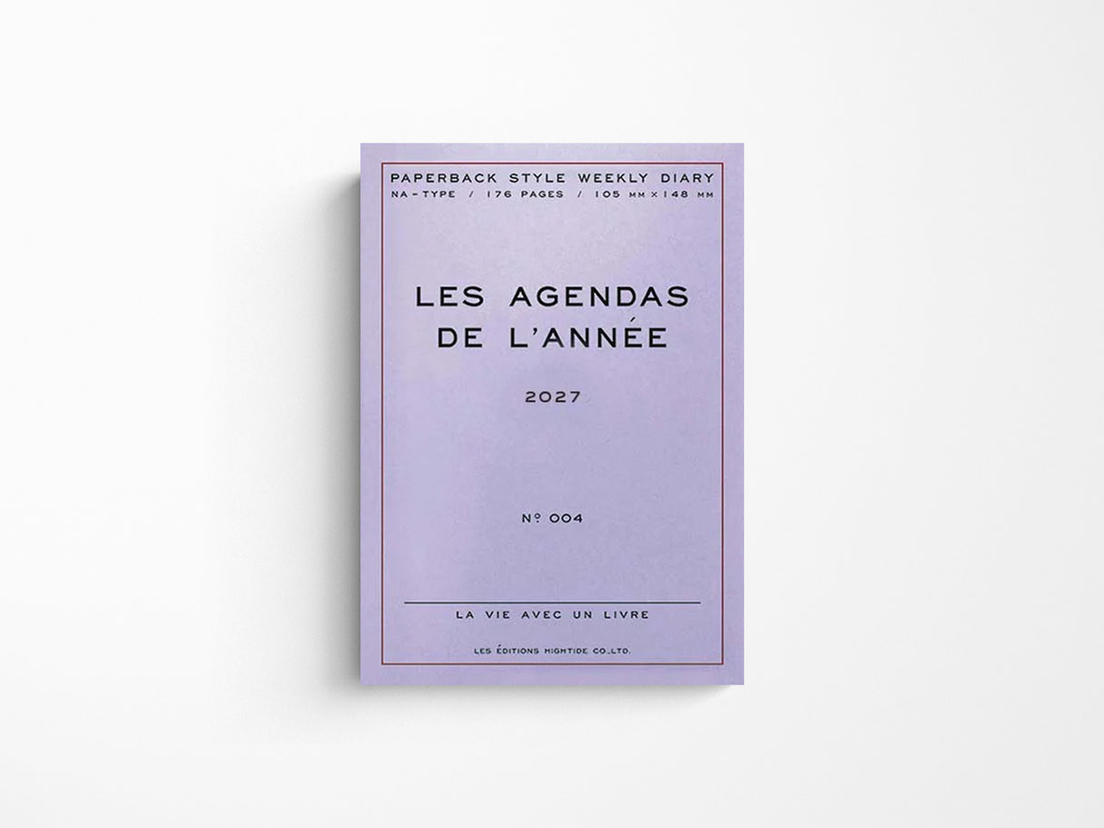 Hightide 2027 Weekly Diary Poche A6 Block