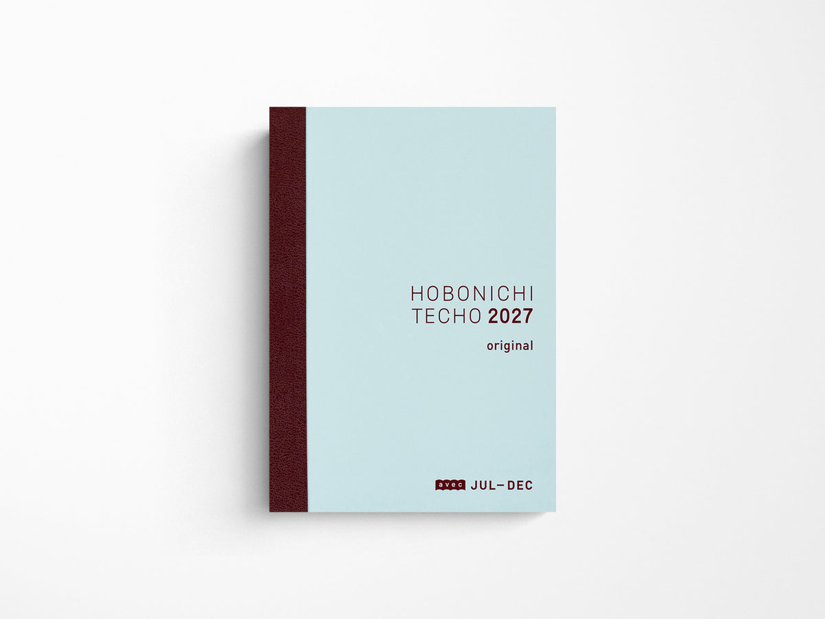 Hobonichi Techo 2027 Original Avec Books A6 Set of 2
