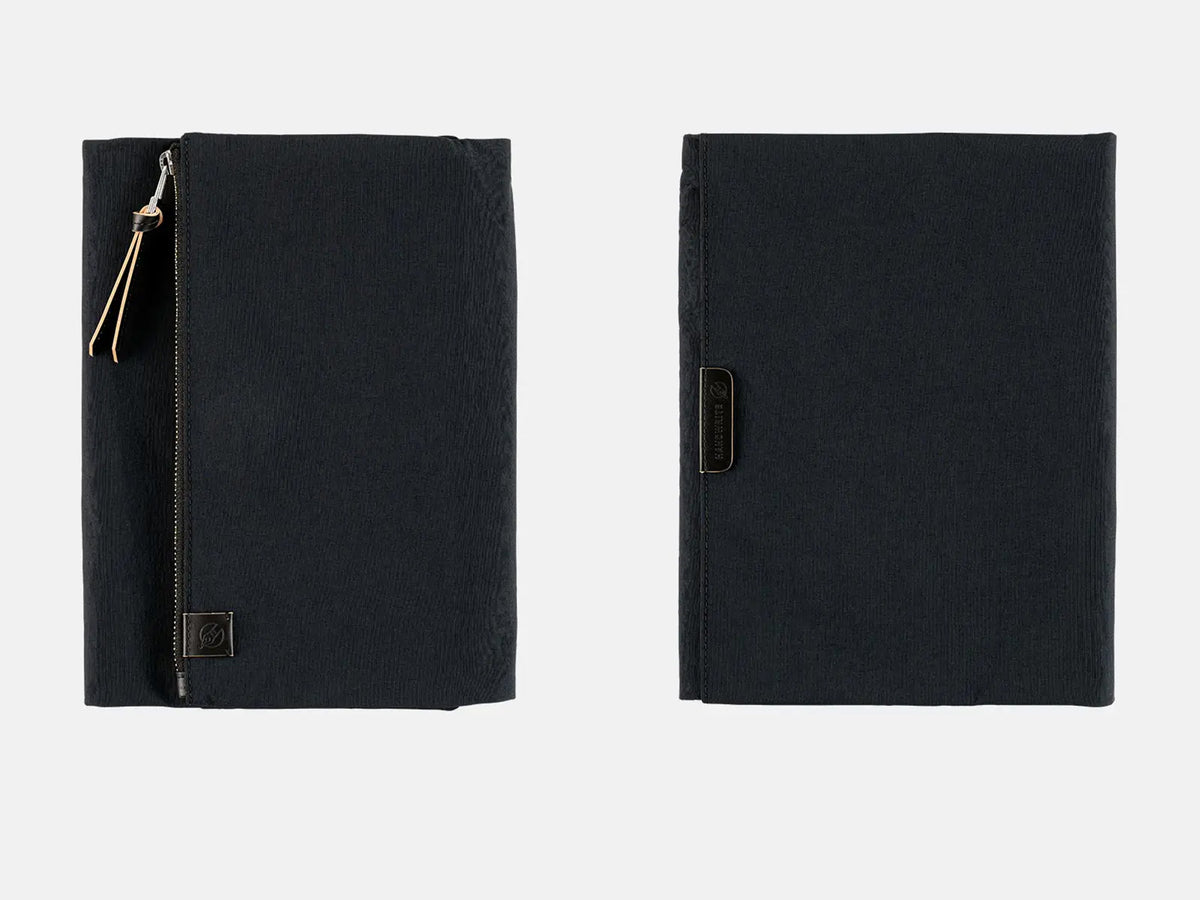 Hobonichi Techo A5 Cousin Cover - Tragen: Black