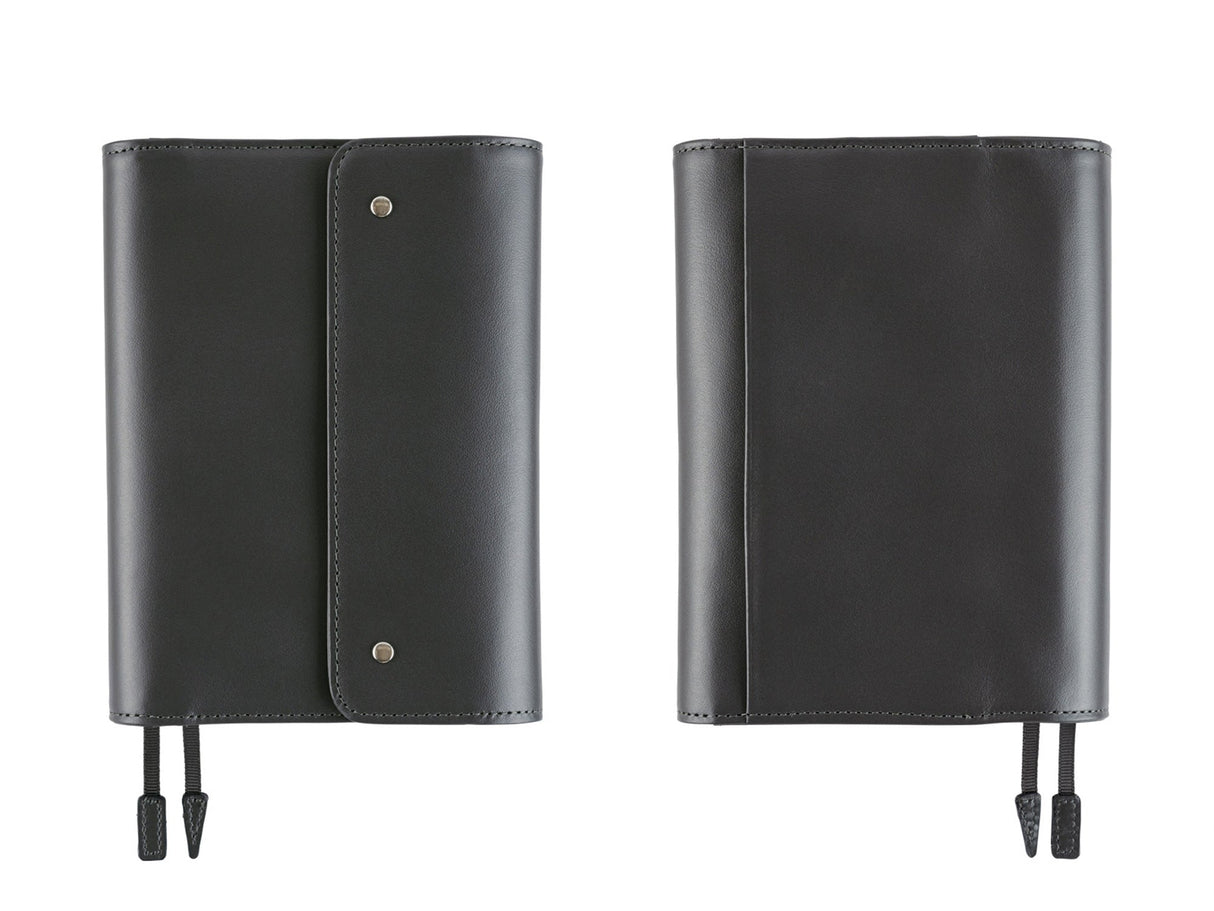 Hobonichi Techo A6 Original COVER ONLY - Leather Charcoal Grey*