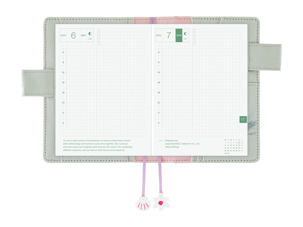 Hobonichi Techo A6 Original Cover - Moomin: My Yard