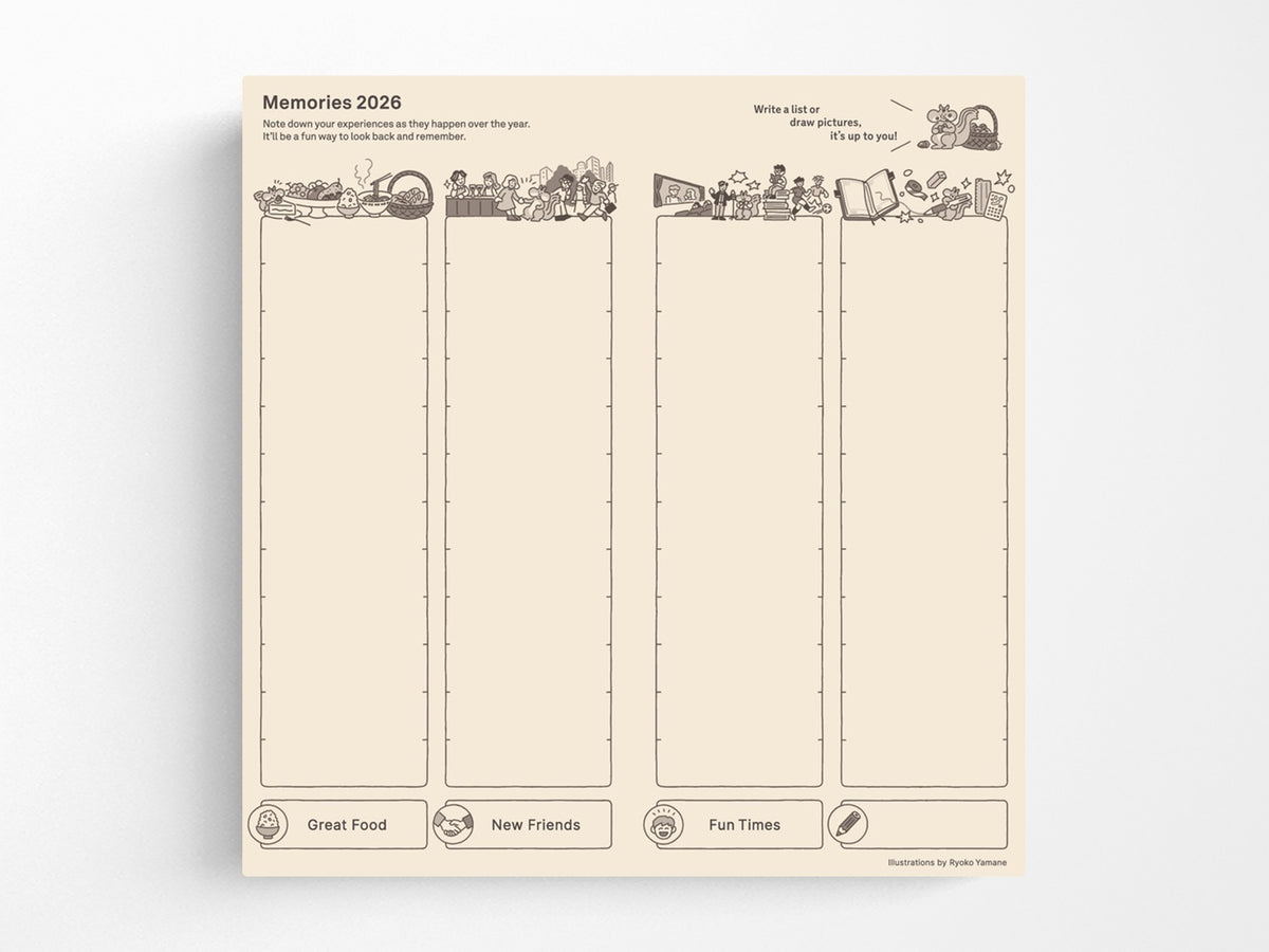Hobonichi Techo Weeks 2027 - Akiko Miyakoshi: Once, in Spring