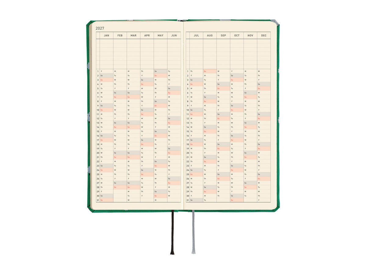 Hobonichi Techo Weeks 2027 - Bow & Tie: Sheep Sheep Sheep