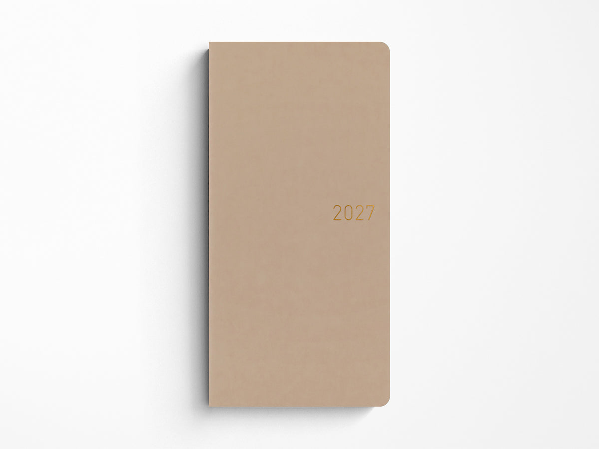 Hobonichi Techo Weeks 2027 - Smooth: Cafe au Lait
