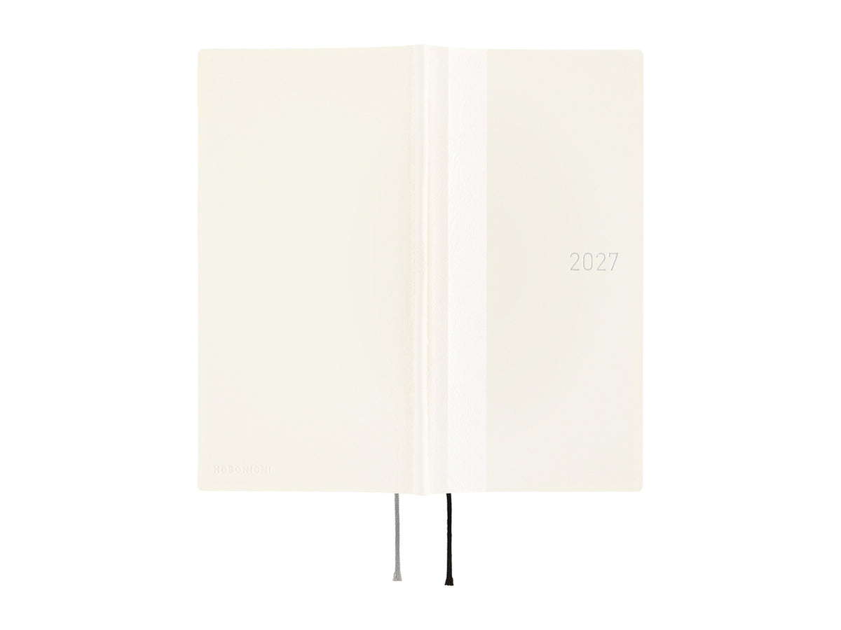 Hobonichi Techo Weeks 2027 - White Line: Ivory