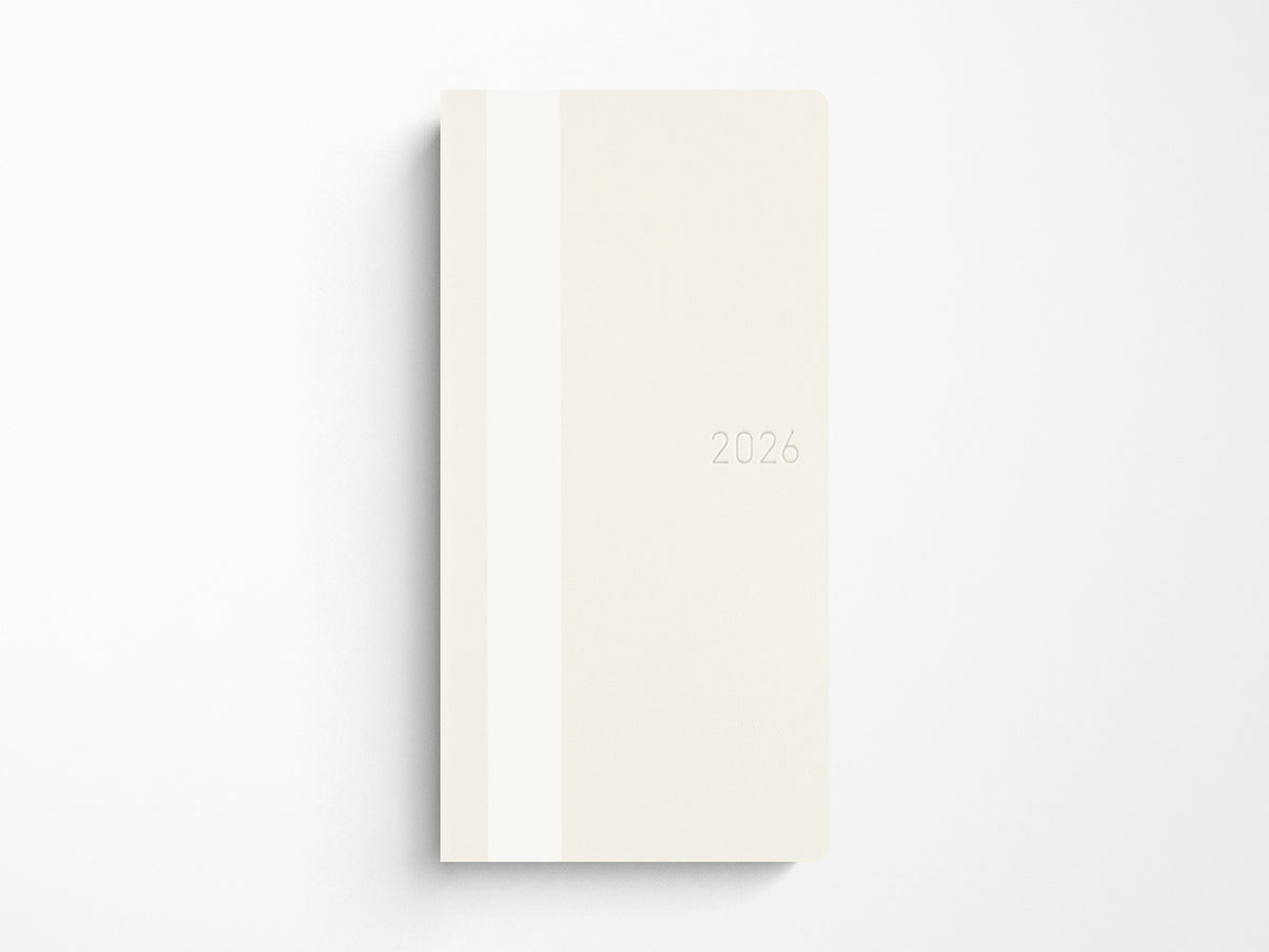 Hobonichi Techo Weeks 2027 - White Line: Ivory