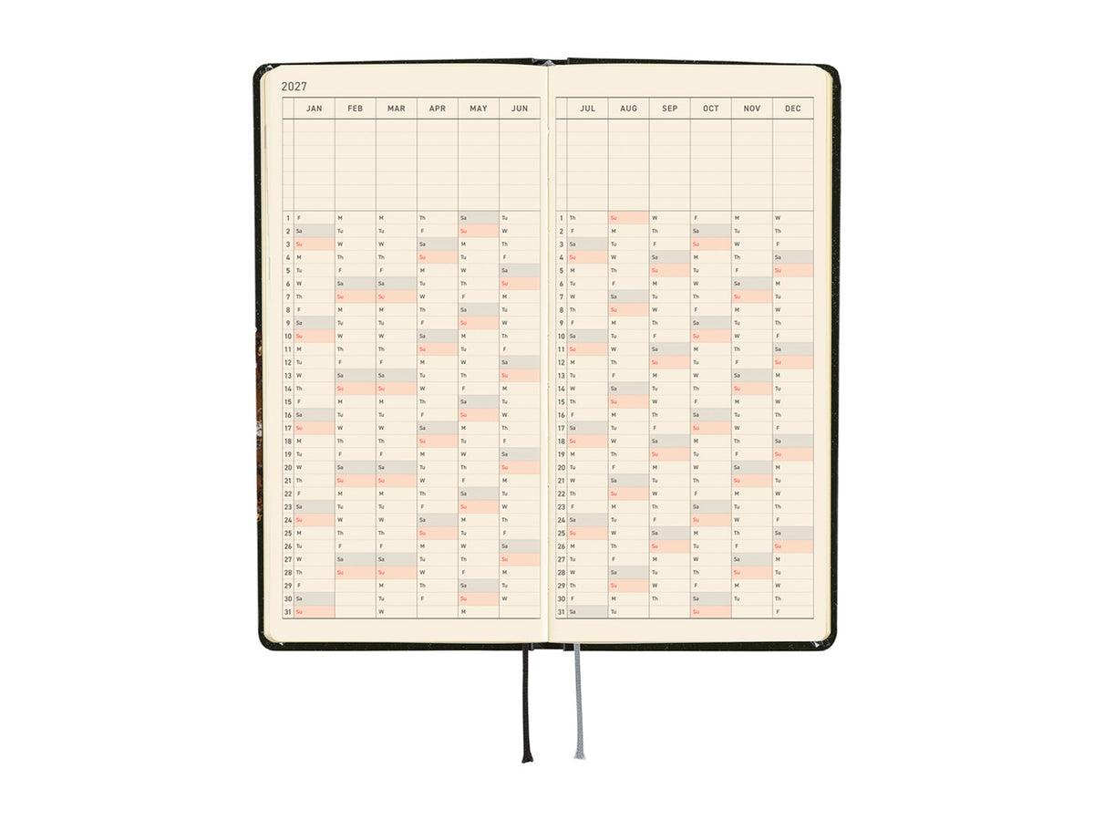 Hobonichi Techo Weeks 2027 - tanakadaisuke: Starlight
