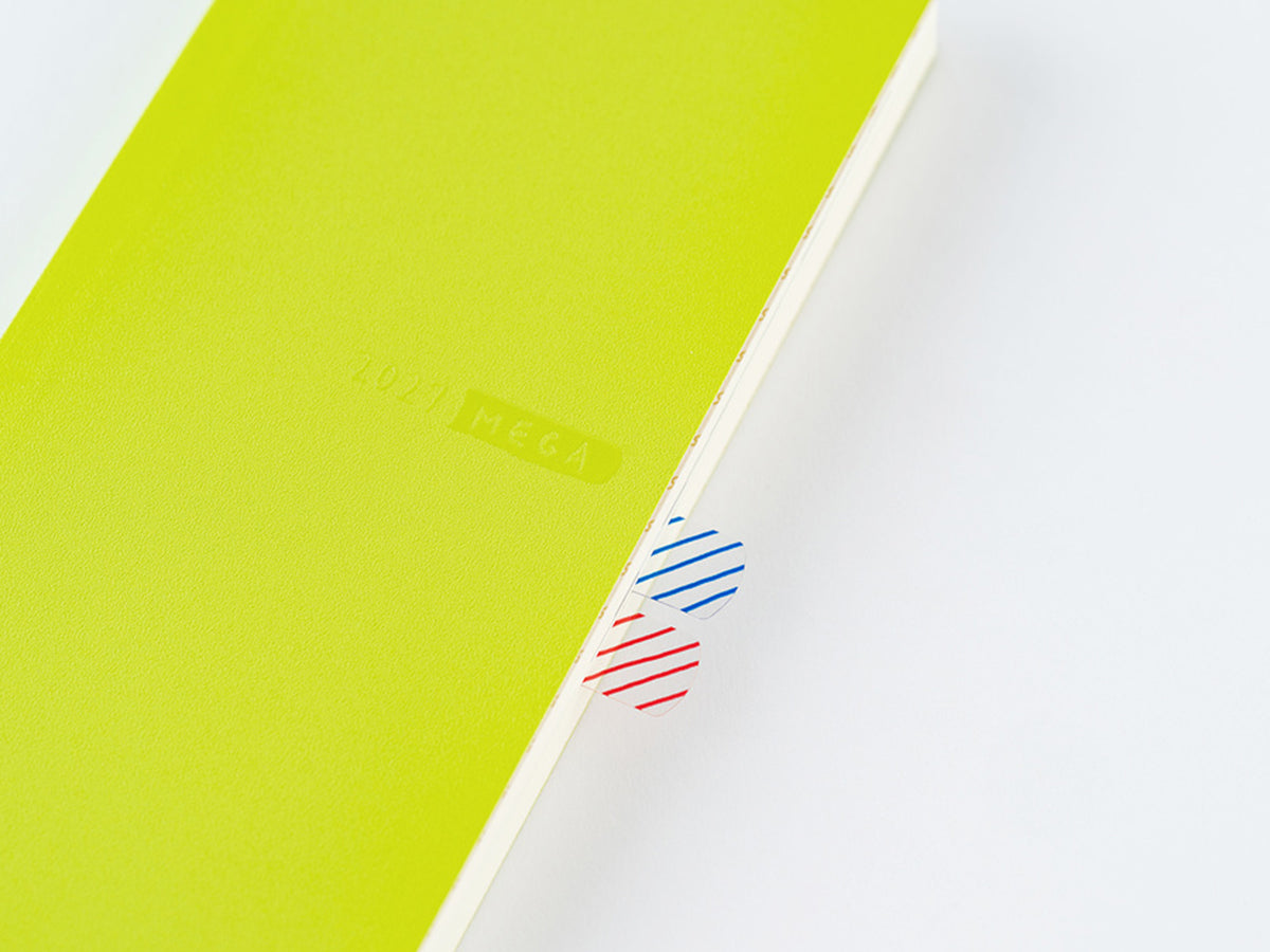 Hobonichi Techo Weeks Mega 2027 - Sneaker: Lime Green