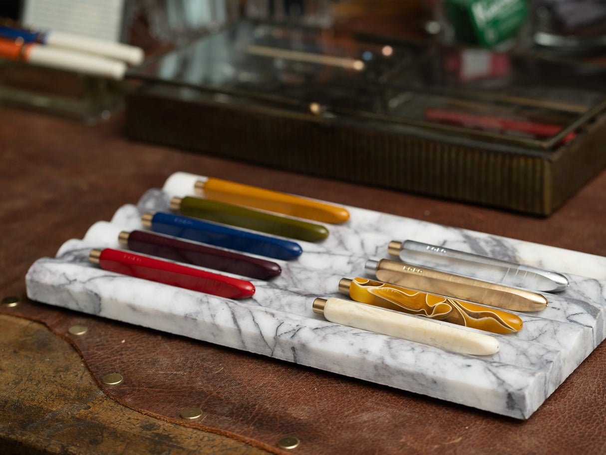 KOLO Tino Ballpoint Pen - Raw Brass
