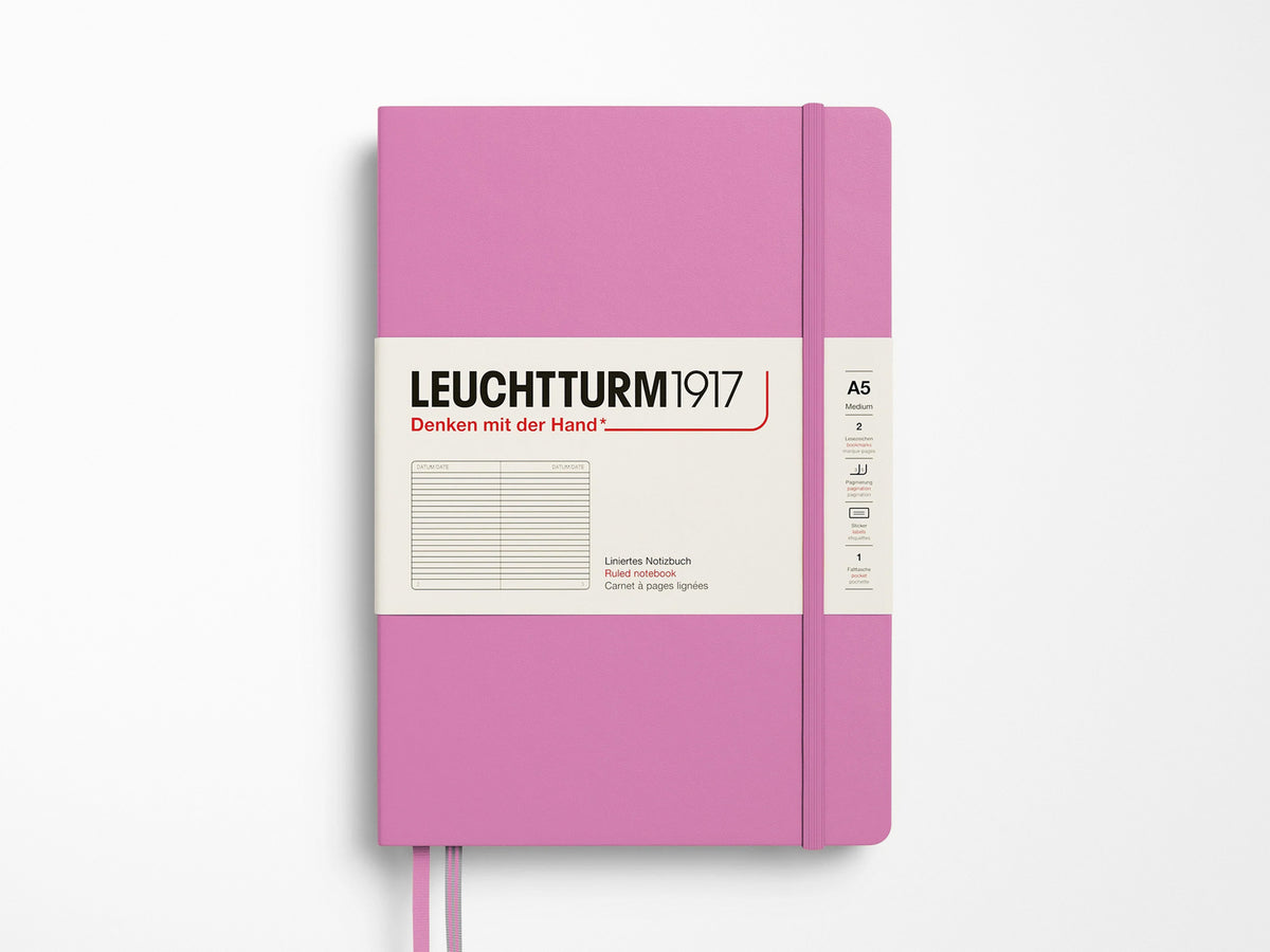Leuchtturm 1917 Soft Cover Notebook - Bubblegum