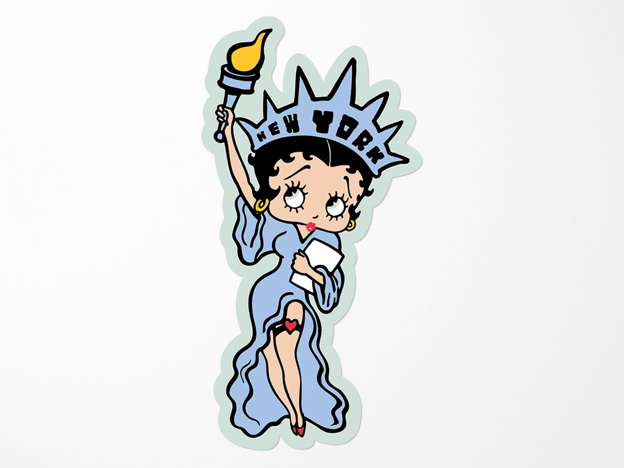 Liberty Boop Vinyl Sticker