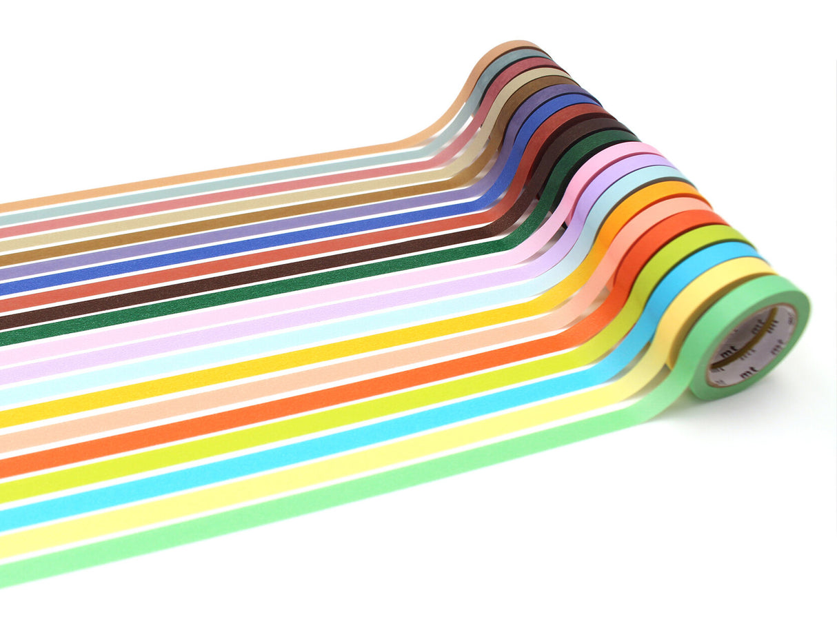 MT Masking Tape - Boxed Set of 20 Colors 6 mm