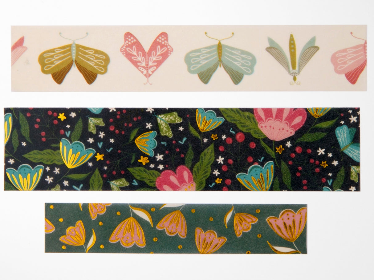 May Flowers Washi Tape Set