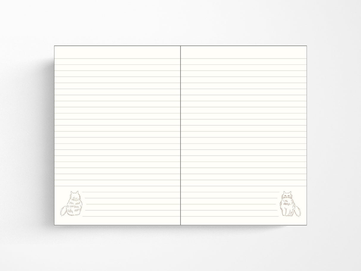 Miyuki Matsuo Cat Notebook - Amy