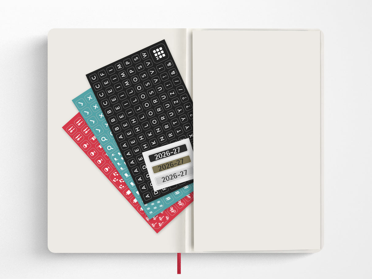 Moleskine 18 Month 2026-2027 Daily Planner - Black Hardcover