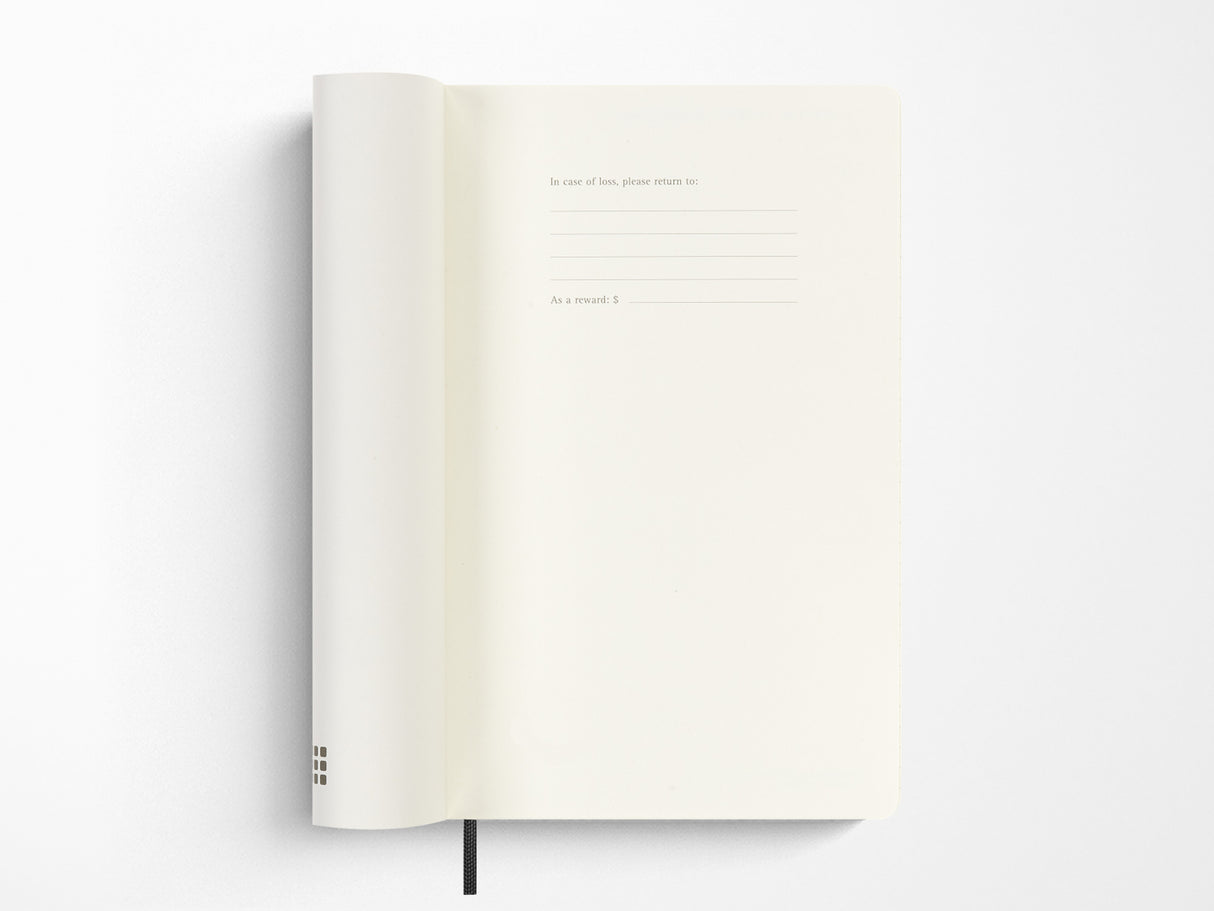 Moleskine 18 Month 2026-2027 Daily Planner - Black Soft Cover
