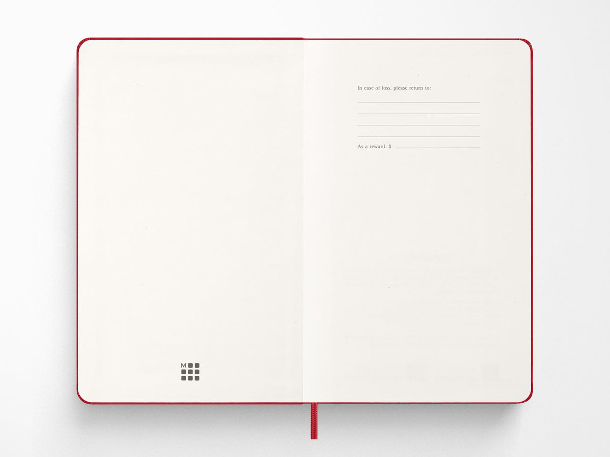 Moleskine 2027 Daily Planner - Scarlet Red Hardcover