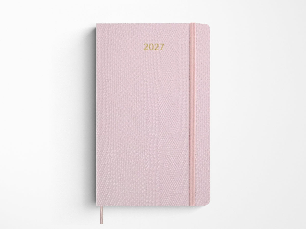 Moleskine 2027 Weekly Planner - Precious & Ethical Vegea - Sakura Pink