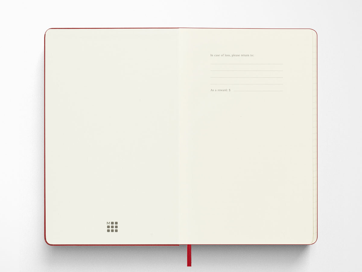 Moleskine 2027 Weekly Planner - Scarlet Red Hardcover